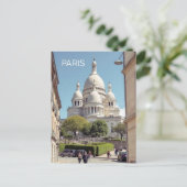 Paris Montmartre Briefkaart (Staand voorkant)