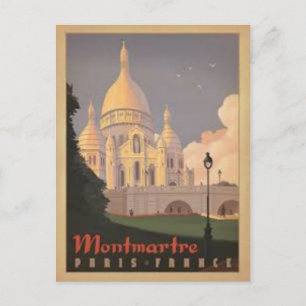 Paris Montmartre  Briefkaart