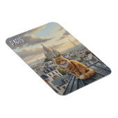 Paris Montmartre Postcard Magneet (Rechterzijde)