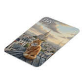 Paris Montmartre Postcard Magneet (Linkerzijde)