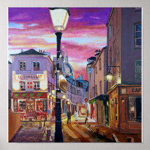 Paris Montmartre Poster