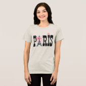 Paris Mood Tri-Blend Shirt (Voorkant volledig)