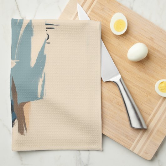 Paris Morning Coffee Elegance Theedoek (Quarter Fold)