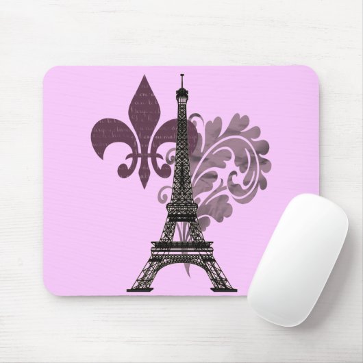 Paris Mousepad Muismat (Met muis)