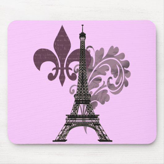 Paris Mousepad Muismat (Voorkant)