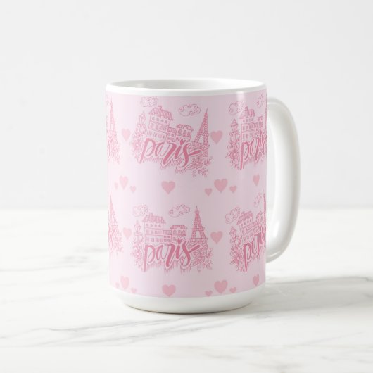 Paris Mug Koffiemok (Voorkant rechts)