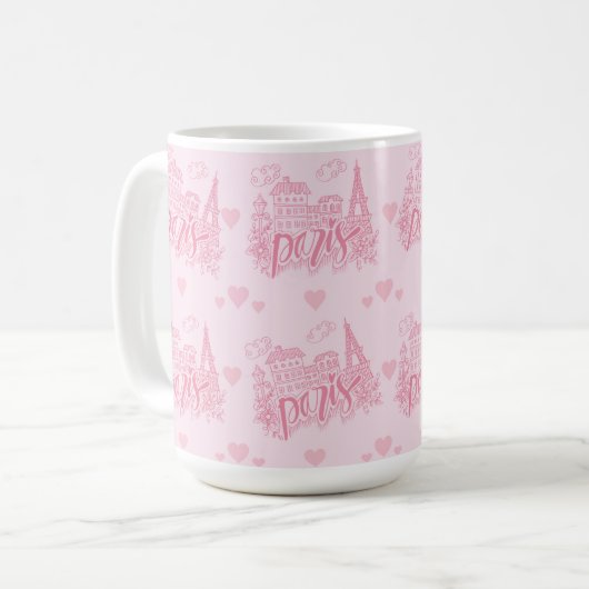 Paris Mug Koffiemok (Voorkant links)