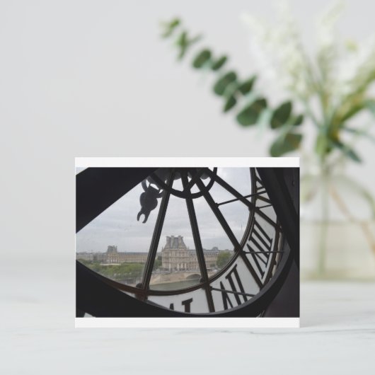 Paris- Musee de Orsay Clock_.jpg Briefkaart (Staand voorkant)