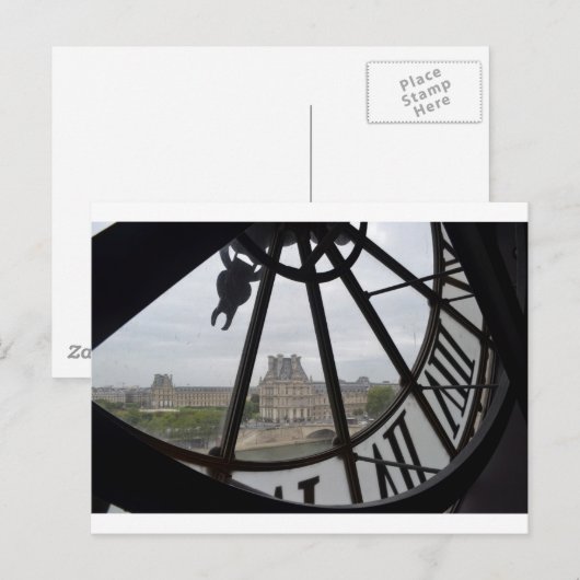 Paris- Musee de Orsay Clock_.jpg Briefkaart (Voorkant / Achterkant)