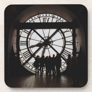 Paris Musee d'Orsay Clock Foto Onderzetters