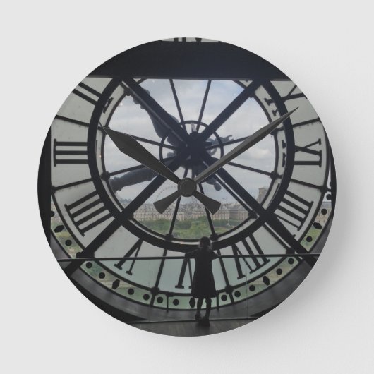 Paris Museum D'Orsay Clock Ronde Klok (Voorkant)