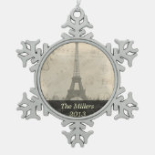 Paris  Music Ornament (Voorkant)