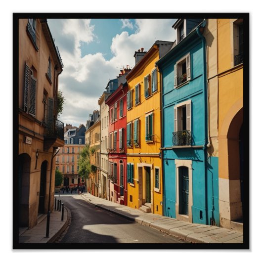 Paris MUURKUNST POSTER (Voorkant)