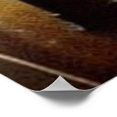 Paris natte avond Eiffel toWer Impressionisme Poster (Hoek)