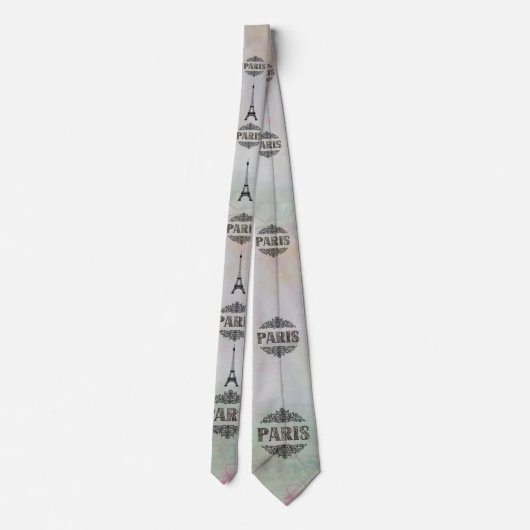 Paris Necktie Stropdas (Achterkant)
