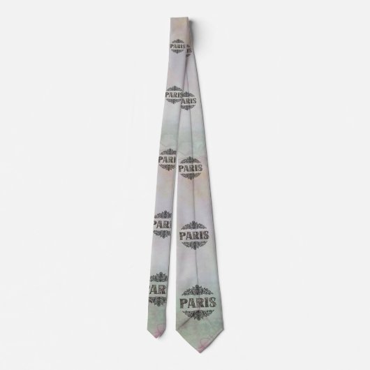 Paris Necktie Stropdas (Achterkant)