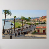 Paris Nice Wielrenners In Nice 19 Maart 1933 Poster (Voorkant)