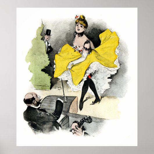 Paris Nightlife no.3 Poster (Voorkant)