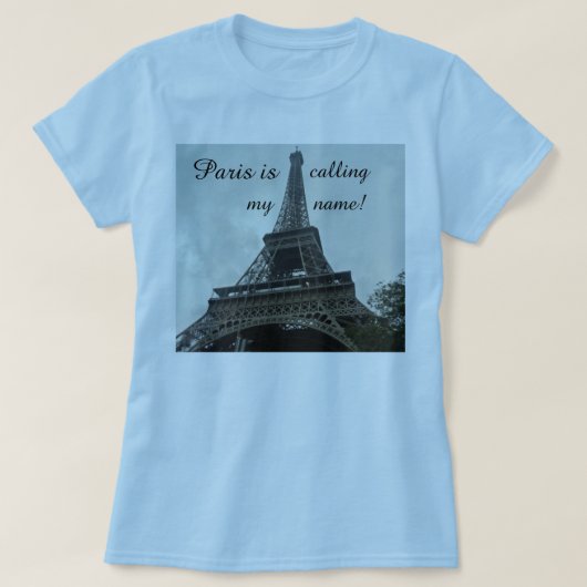 PARIS NOEMT ME T-SHIRT (Design voorkant)