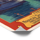 Paris Nord à London Vintage Poster 1900 (Hoek)