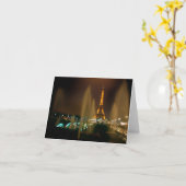 Paris Note Card Kaart (Gele Bloem)