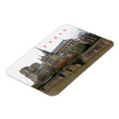 Paris Notre Dame kathedraal zijkant uitzicht koelk Magneet (Linkerzijde)