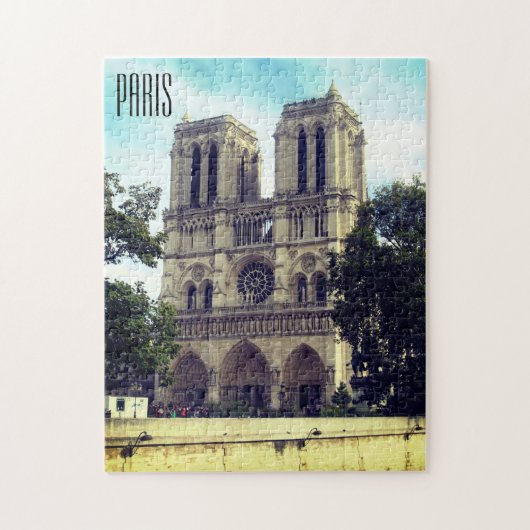 paris notre dame legpuzzel (Verticaal)