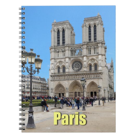 PARIS Notre Dame Notitieboek (Voorkant)
