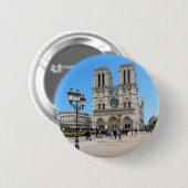 PARIS Notre Dame Ronde Button 5,7 Cm (Voorkant /achterkant)