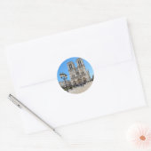 PARIS Notre Dame Ronde Sticker (Envelop)