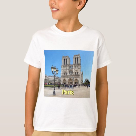 PARIS Notre Dame T-shirt (Voorkant)