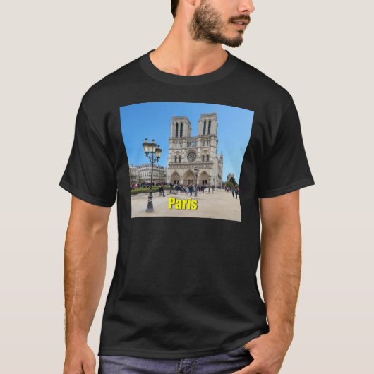 PARIS Notre Dame T-shirt (Voorkant)