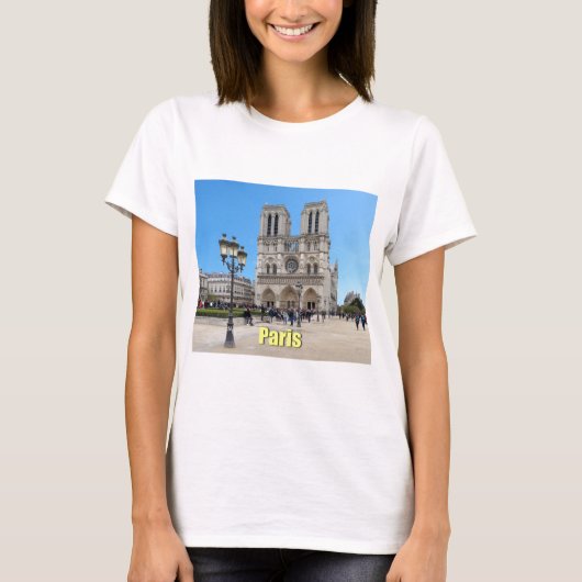 PARIS Notre Dame T-shirt (Voorkant)