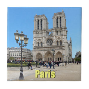 PARIS Notre Dame Tegeltje
