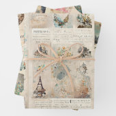 Paris Oh-la-la  Pattern Inpakpapier Vel (In situ)