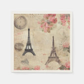 Paris Oh-la-la  Pattern Servet (Voorkant)