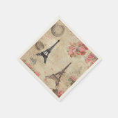 Paris Oh-la-la  Pattern Servet (Hoek)