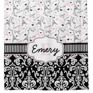 Paris Ooh La La La La La Douchegordijn