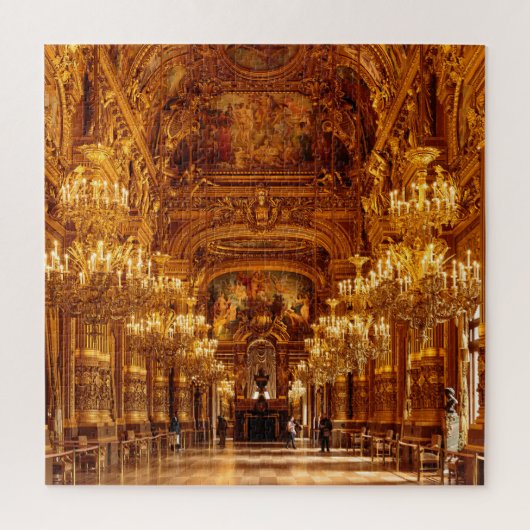 Paris Opera Garnier Interieur Uitzicht Legpuzzel (Verticaal)