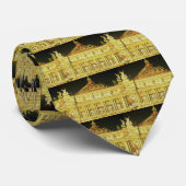 Paris Opera House at night, Frankrijk Stropdas (Opgerold)