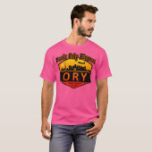 Paris Orly Airport Code T-shirt (Voorkant volledig)