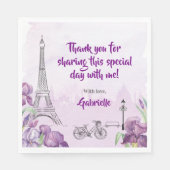 Paris Paarse Iris Frans Servet (Voorkant)