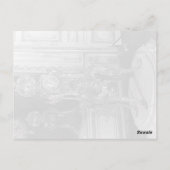  Paris Palace Versailles astronomische klok Briefkaart (Achterkant)