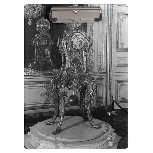 Paris Palace Versailles astronomische klok Klembord (Voorkant)