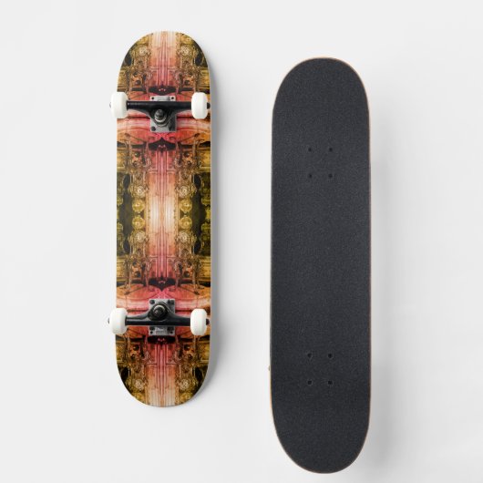  Paris Palace Versailles astronomische klok Persoonlijk Skateboard (Voorkant)