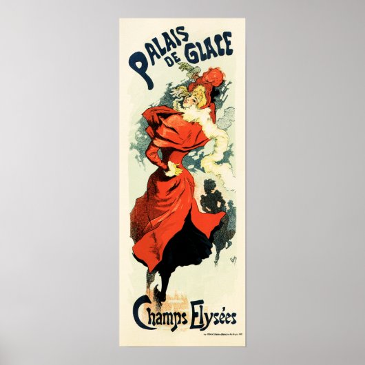 PARIS PALAIS DE GLACE Art  Frans Poster (Voorkant)