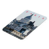 Paris Pantheon uitzicht koelkastmagneet Magneet (Linkerzijde)