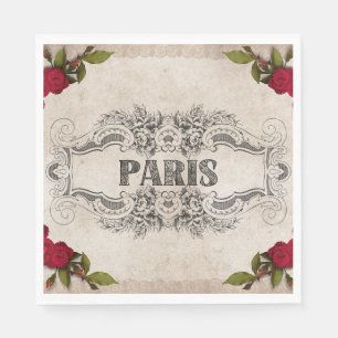 Paris Paper Napkin Servet