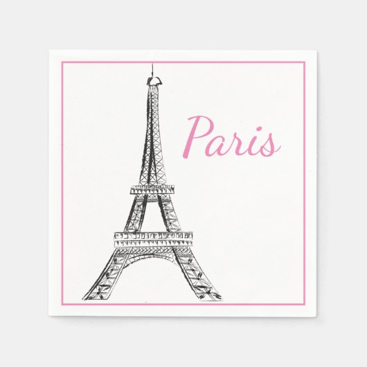 Paris Paper Napkins Servet (Voorkant)