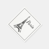 Paris Paper Napkins Servet (Hoek)